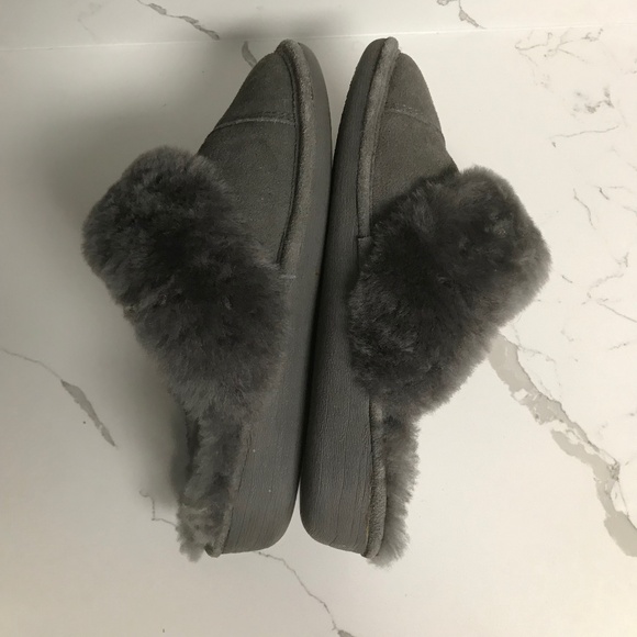 Women’s Joy Nuknuuk Slipper Moccasins Charcoal Grey US 7 - Picture 3 of 6